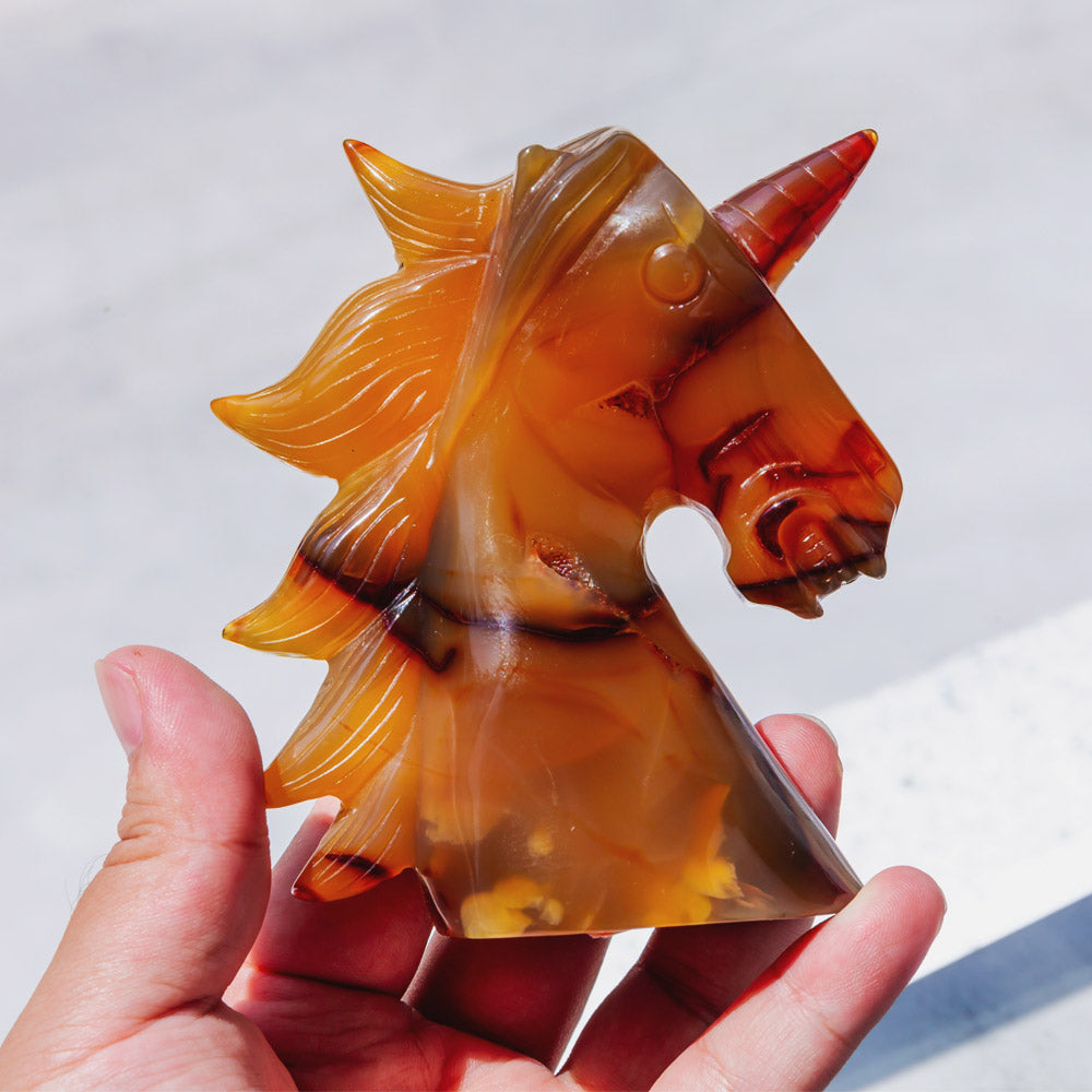 Reikistal Carnelian Unicorn