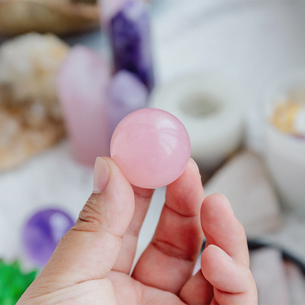 Reikistal Rose Quartz Ball