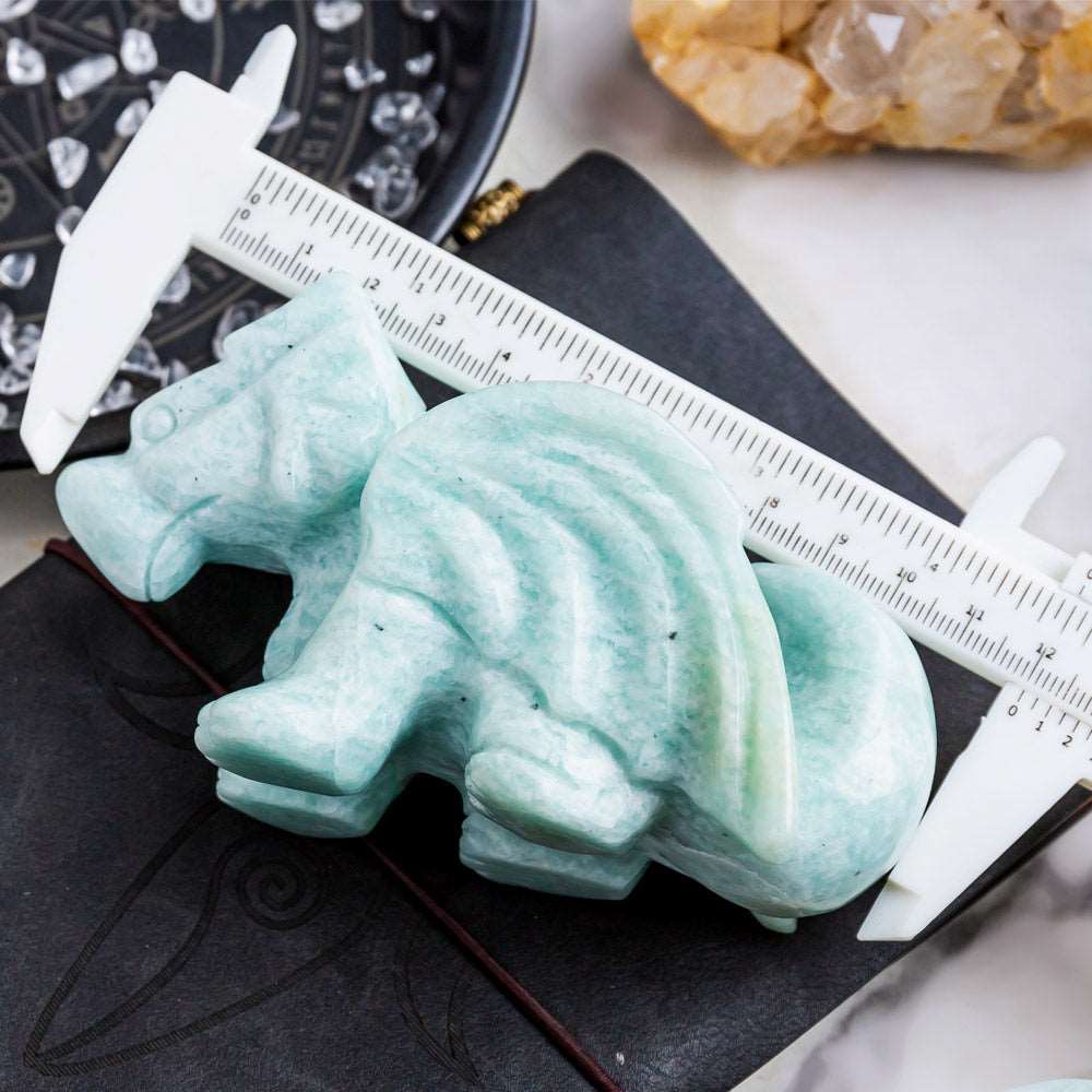 Reikistal Amazonite Flying Dragon