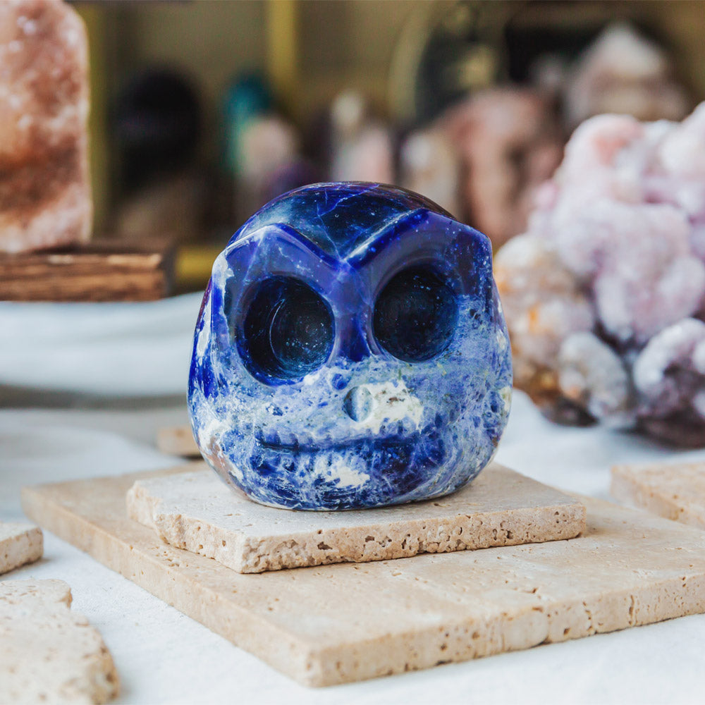 Reikistal Sodalite Jack Skull