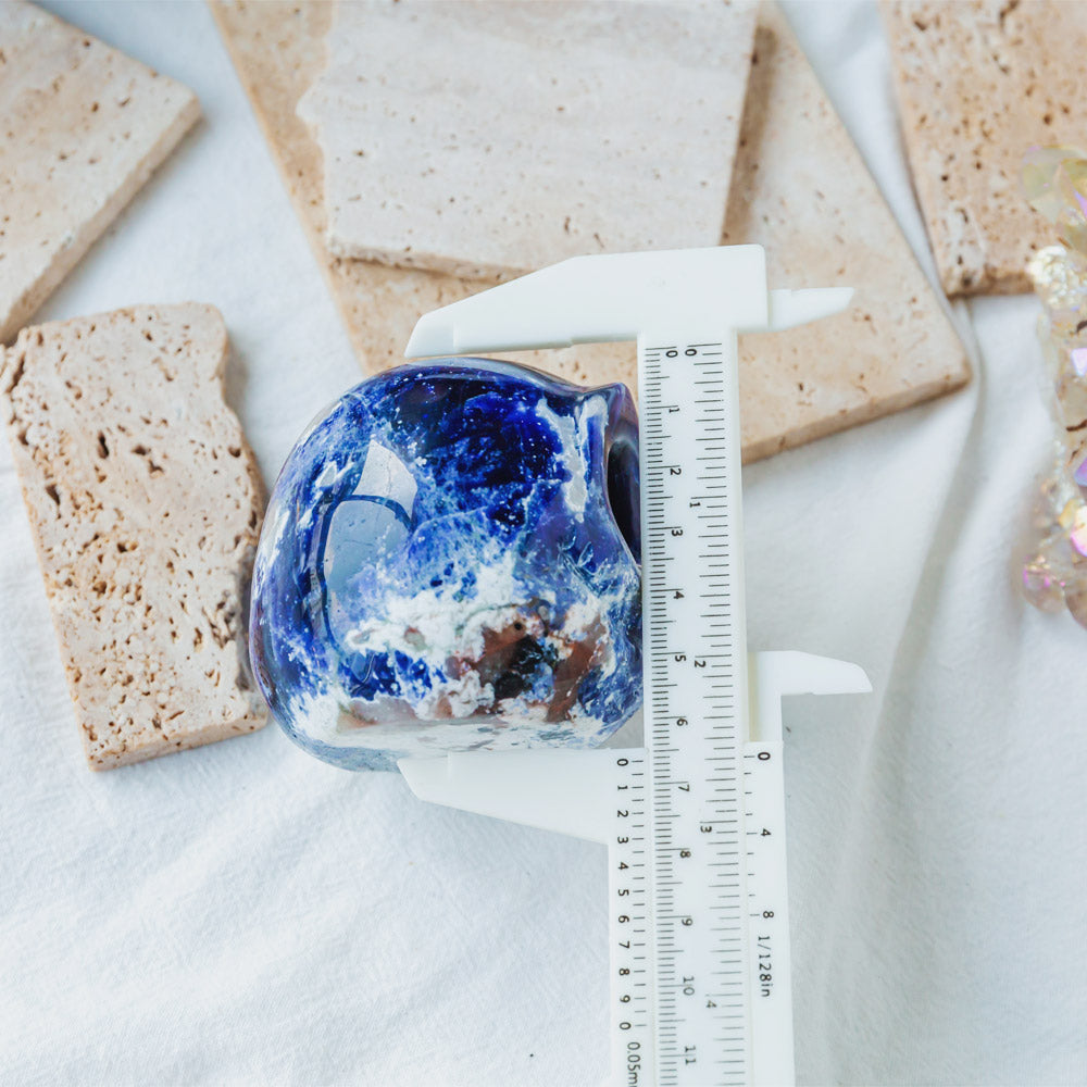 Reikistal Sodalite Jack Skull