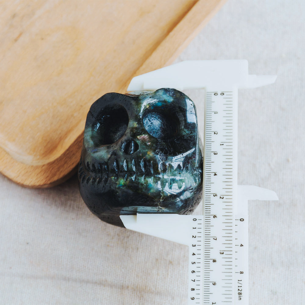 Reikistal Labradorite Jack Skull