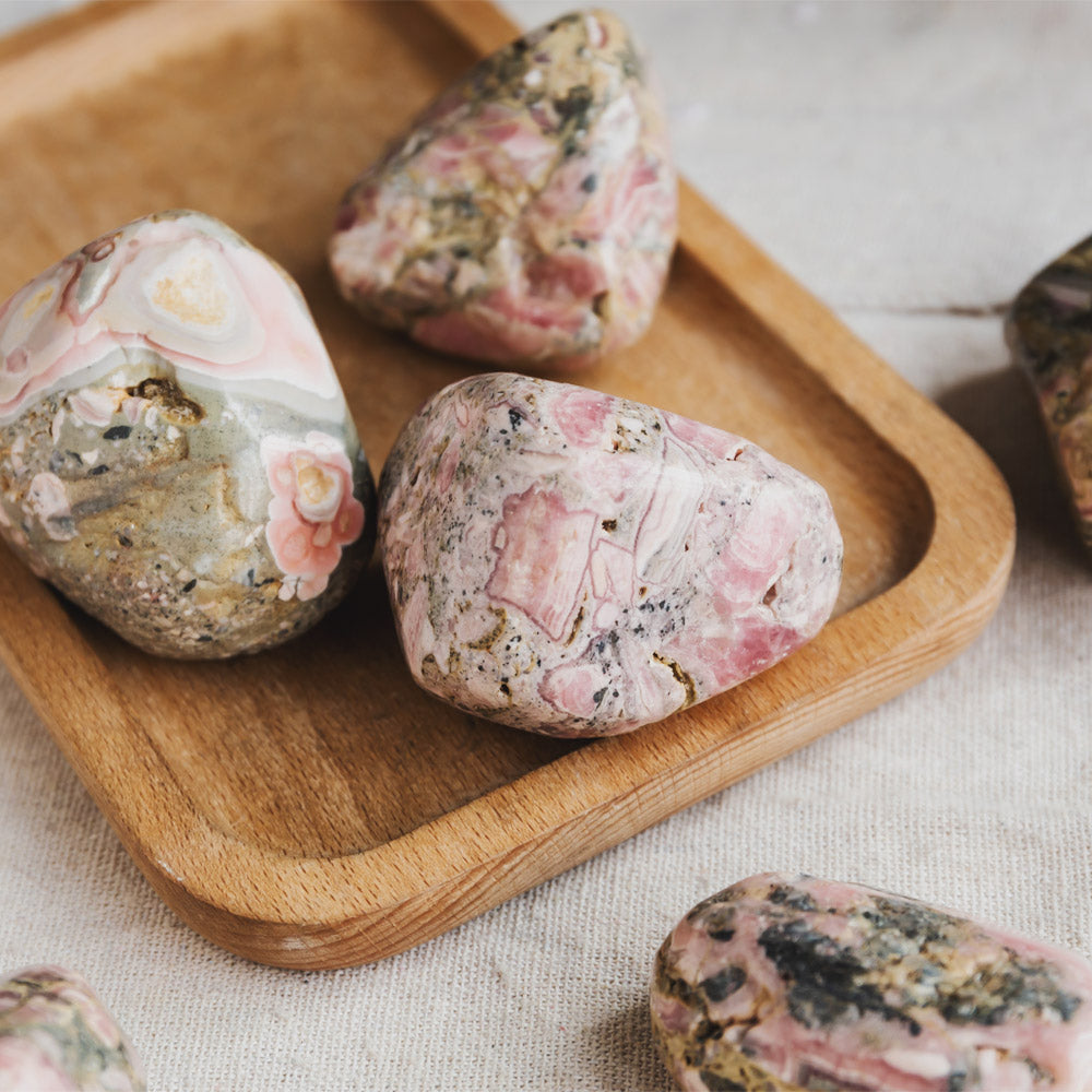 Reikistal Rhodochrosite Free Form