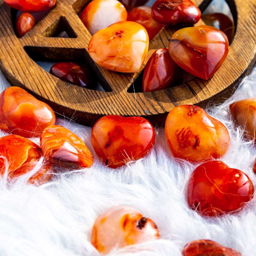 Reikistal Carnelian Heart