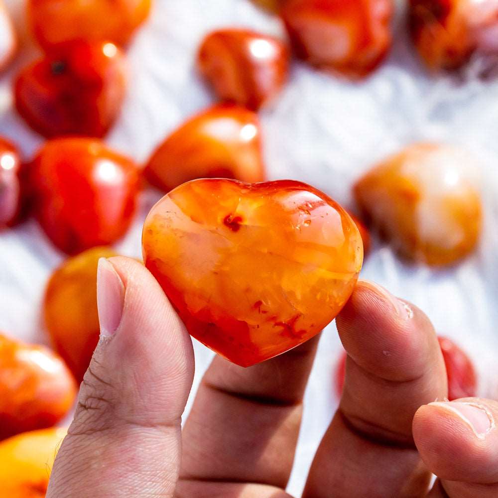 Reikistal Carnelian Heart