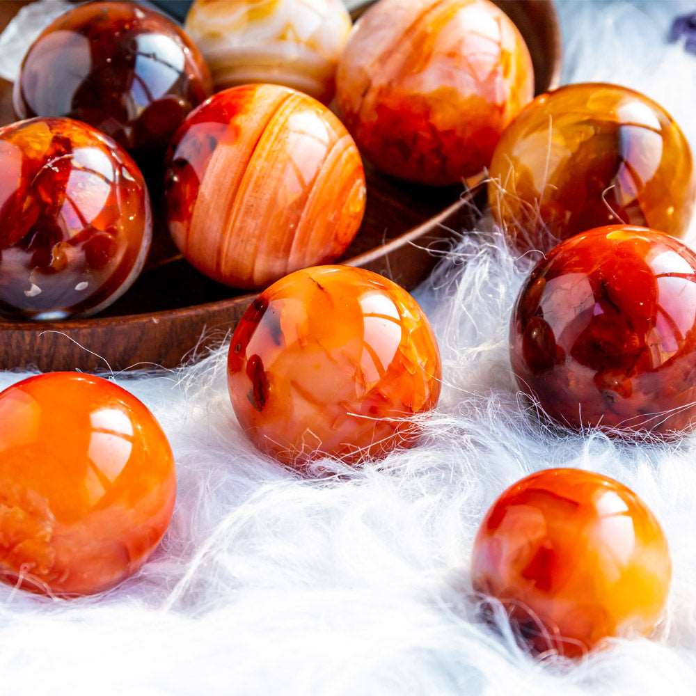 Reikistal Carnelian Ball