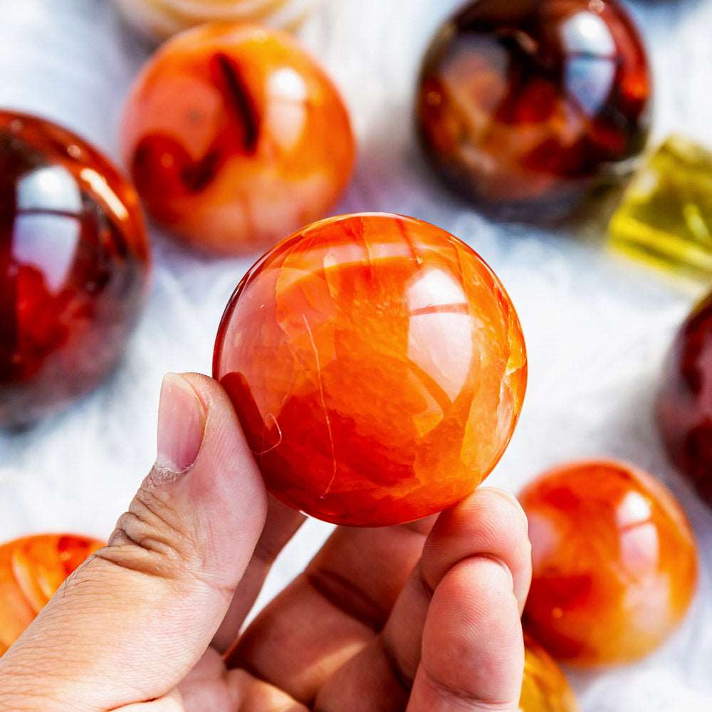 Reikistal Carnelian Ball