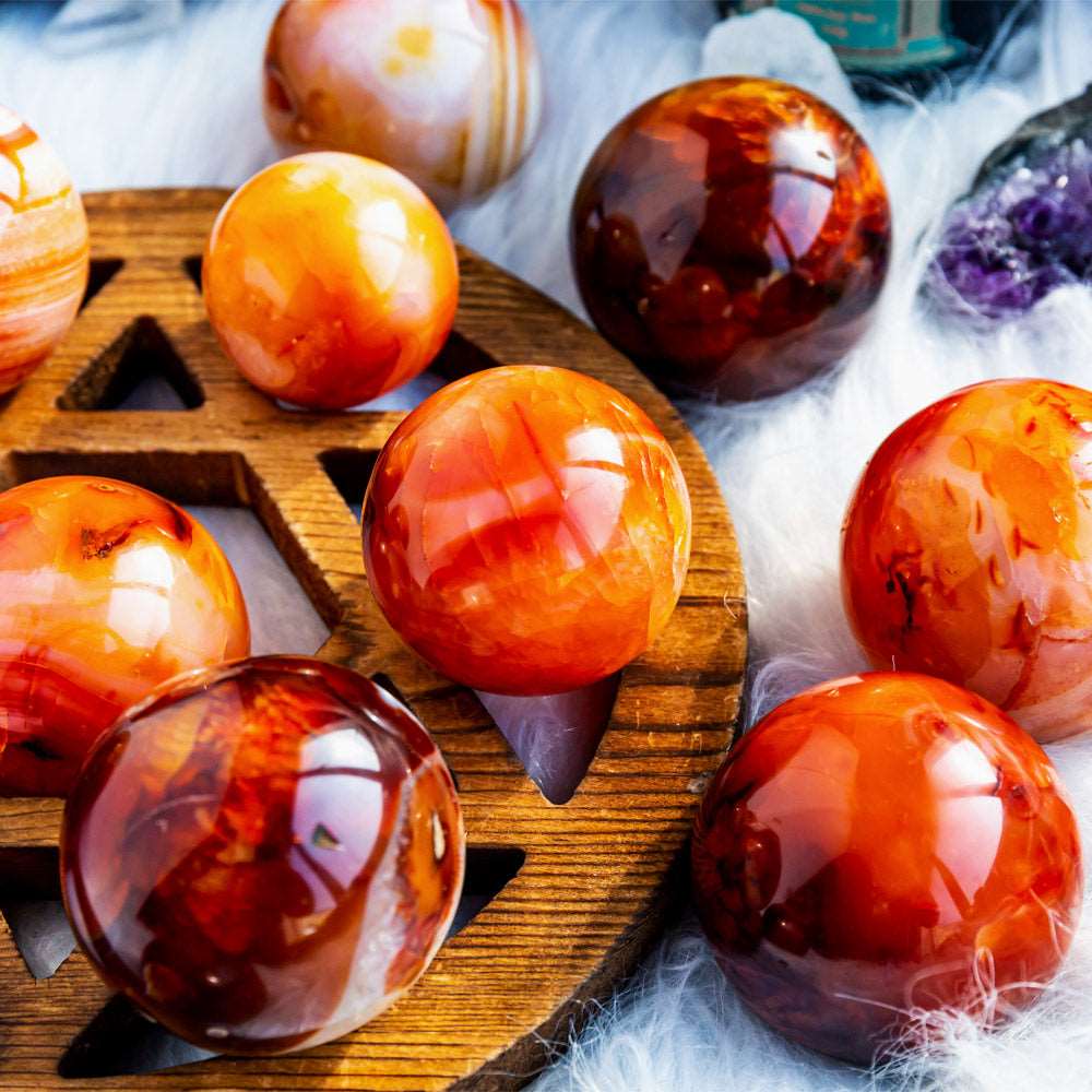 Reikistal Carnelian Ball