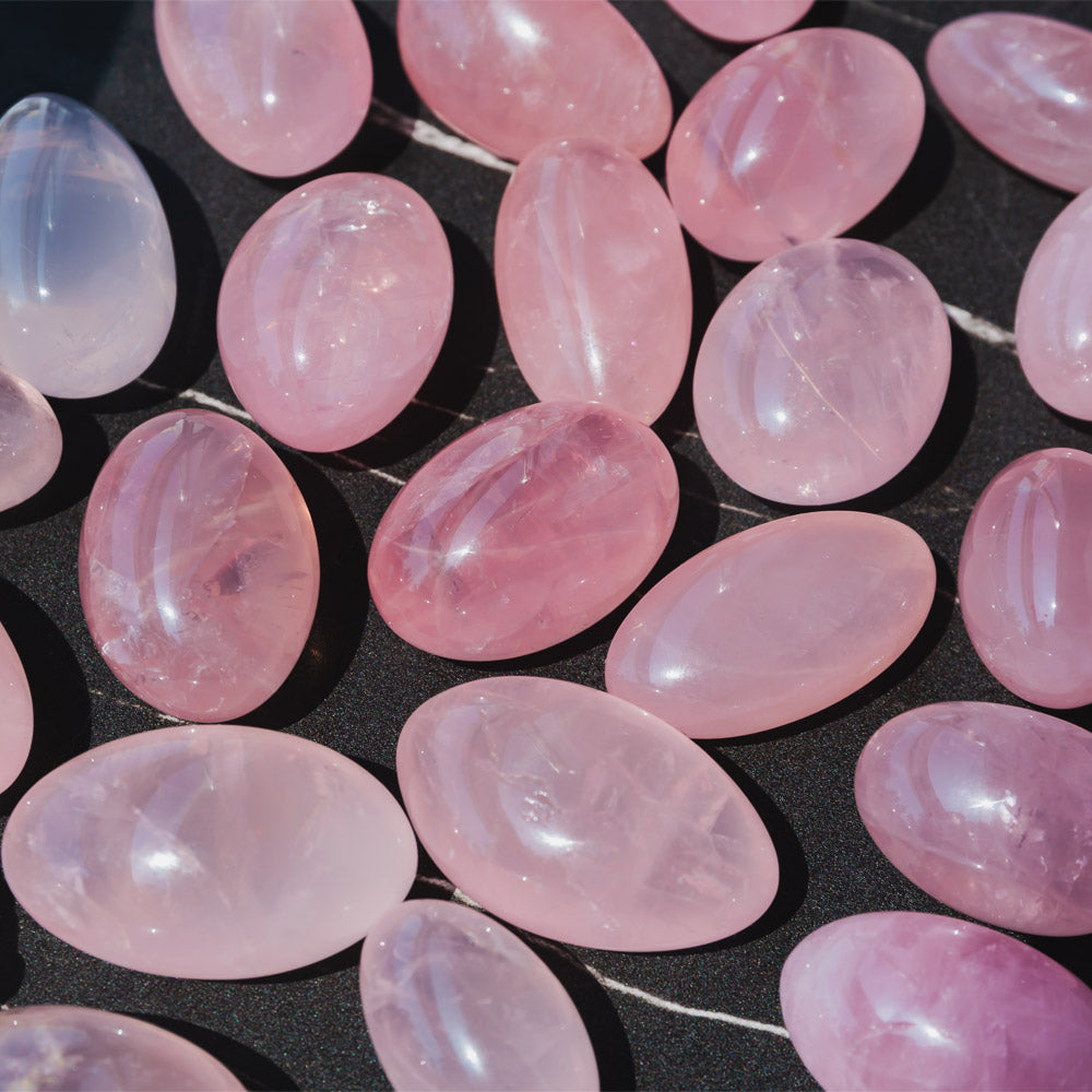 Reikistal Rose Quartz Tumbled Stone