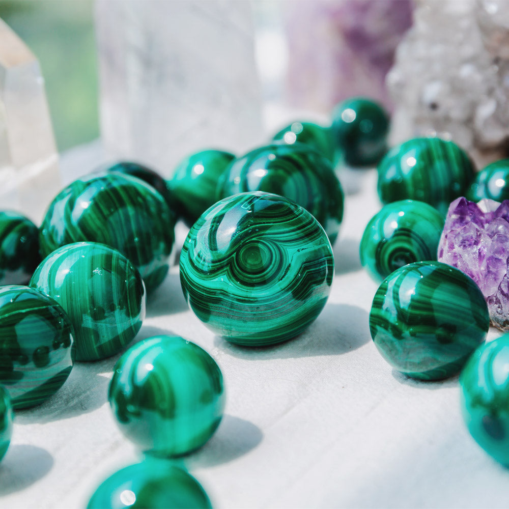 Reikistal Malachite Ball