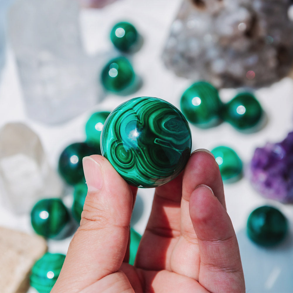 Reikistal Malachite Ball