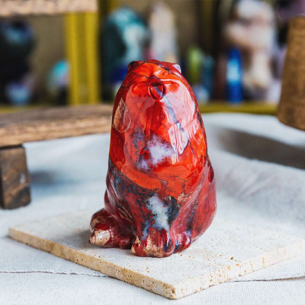 Reikistal Red Jasper Cat