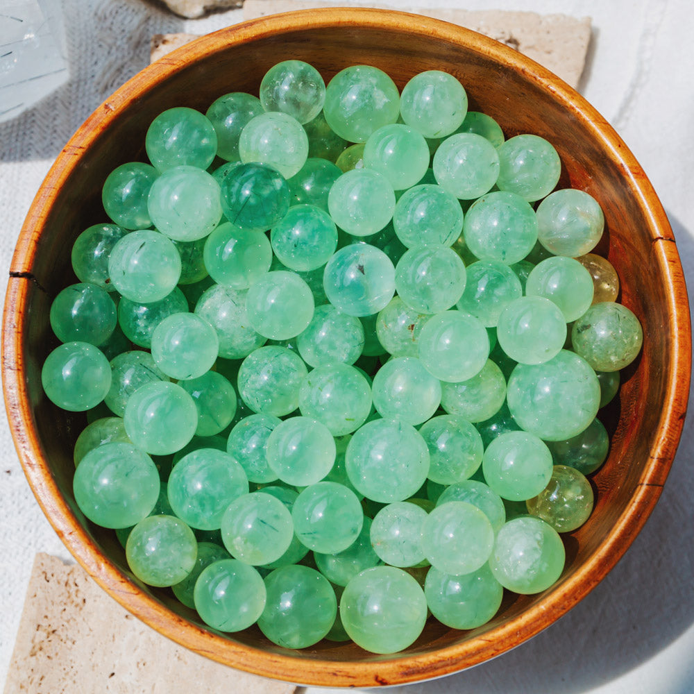 Reikistal Prehnite Mini Ball