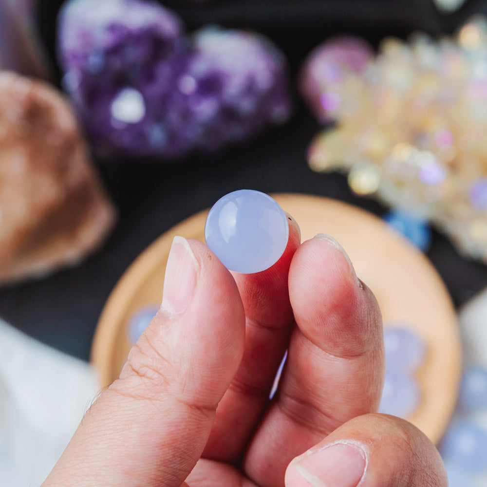 Reikistal Blue Chalcedony Ball