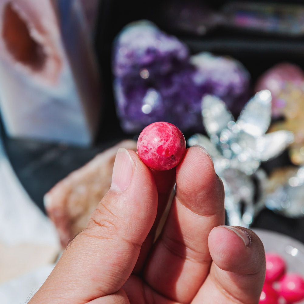 Reikistal Rhodonite Mini Ball