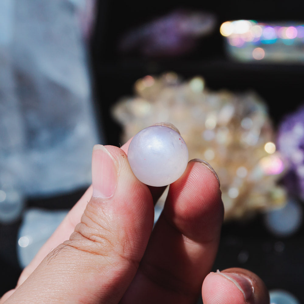 Reikistal White Moonstone Ball