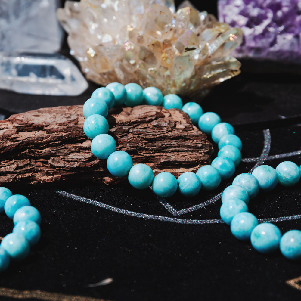 Reikistal Natural Larimar Bracelet