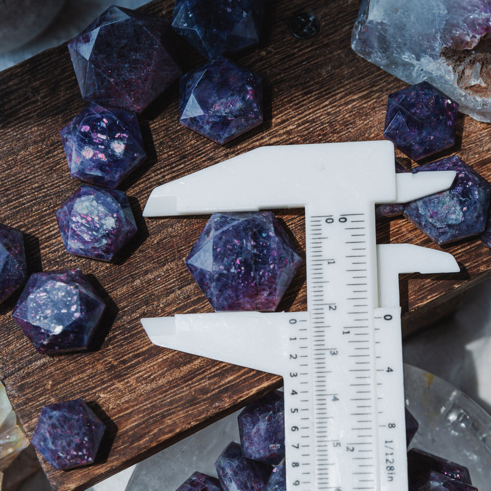Reikistal Iolite Hexagon