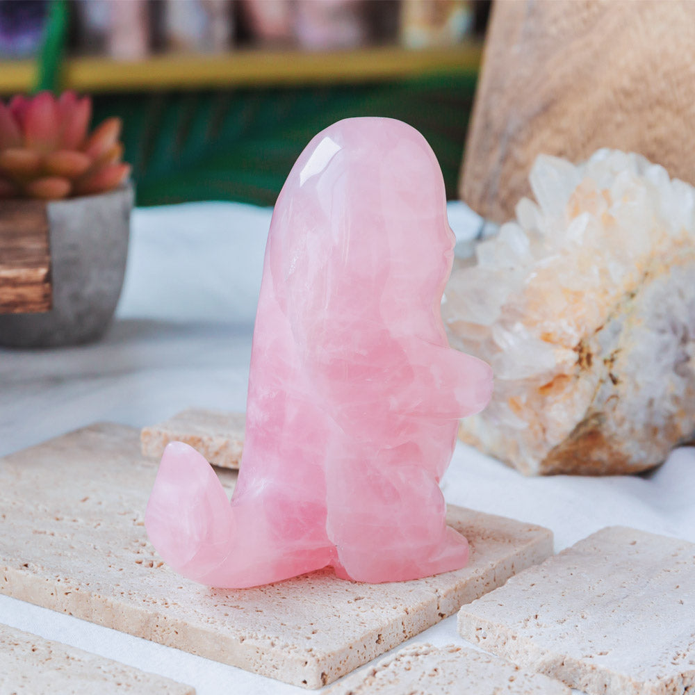 Reikistal Rose Quartz Charmander