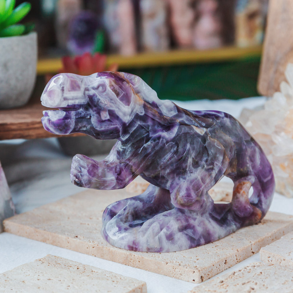 Reikistal Dream Amethyst Tyrannosaurus