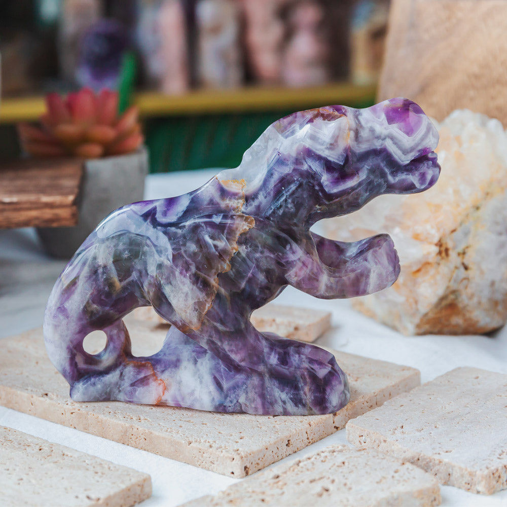 Reikistal Dream Amethyst Tyrannosaurus