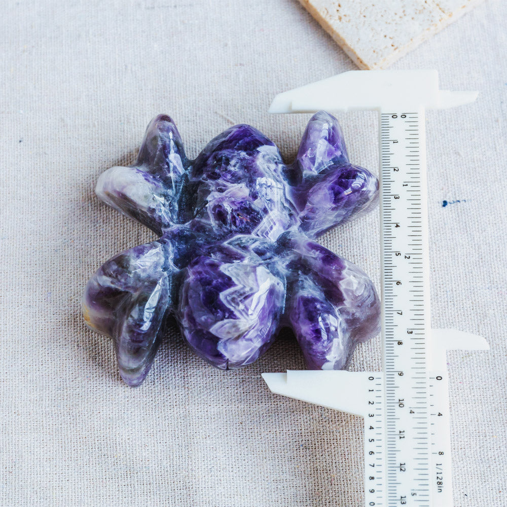 Reikistal Dream Amethyst Spider