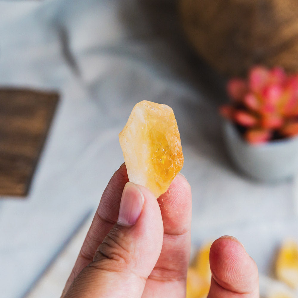 Reikistal Citrine Raw Stone