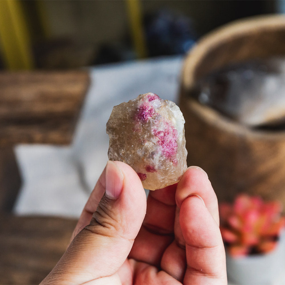 Reikistal Pink Tourmaline Raw Stone