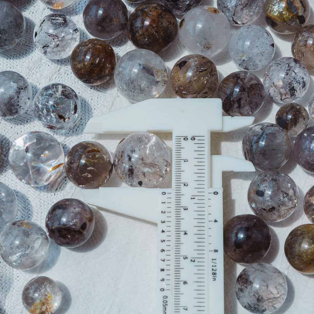 Reikistal Garden Quartz With Sphalerite Ball