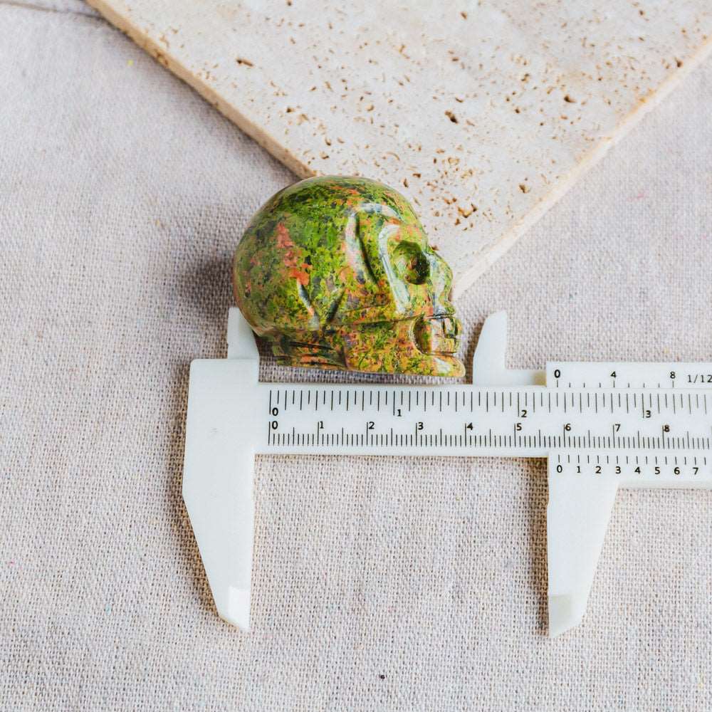 Reikistal 1.5'' Unakite Skull