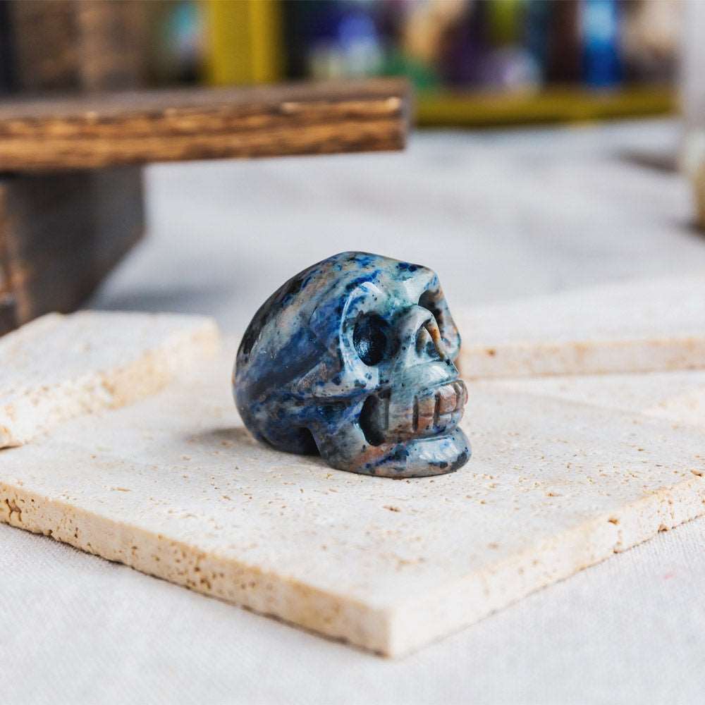 Reikistal 1.5'' Sodalite Skull