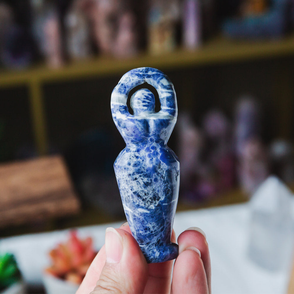 Reikistal Sodalite Goddess