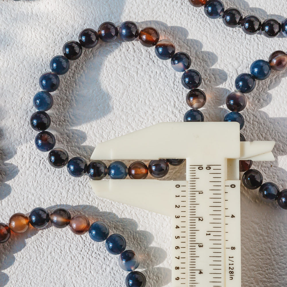 Reikicrystal Dark Agate Bracelet
