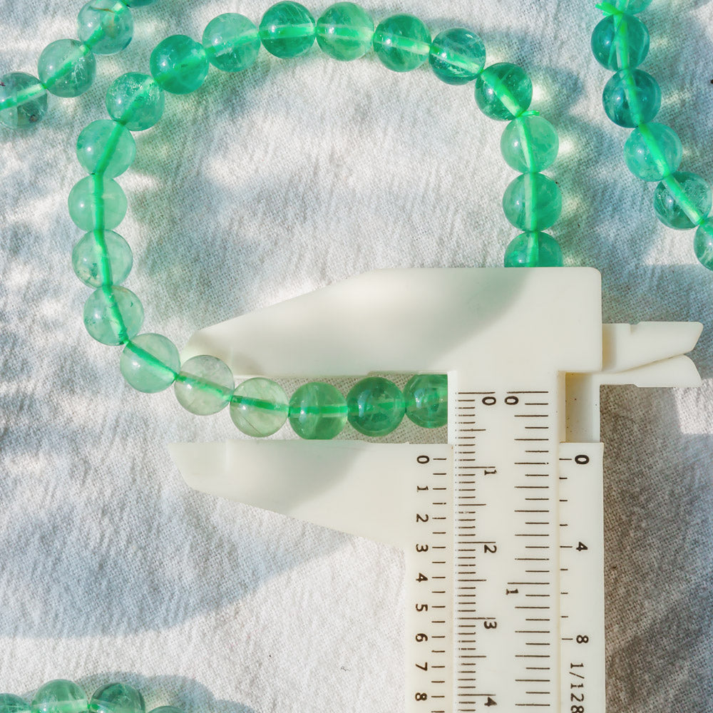 Reikicrystal Green Fluorite Bracelet
