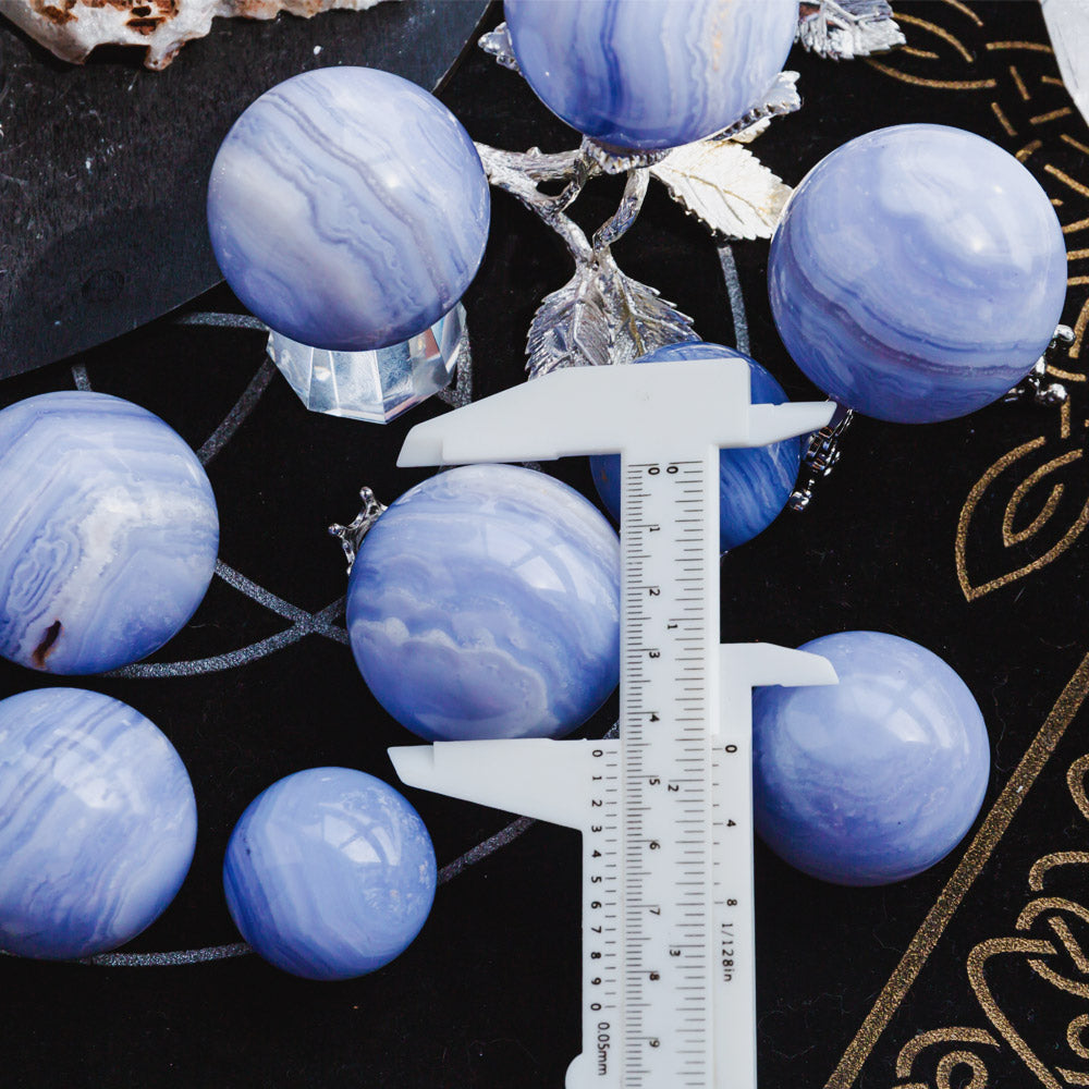 Reikistal Blue Lace Agate Sphere