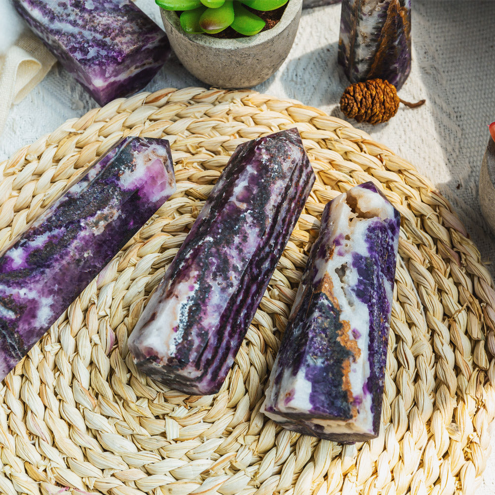 Reikistal Purple Sphalerit Point