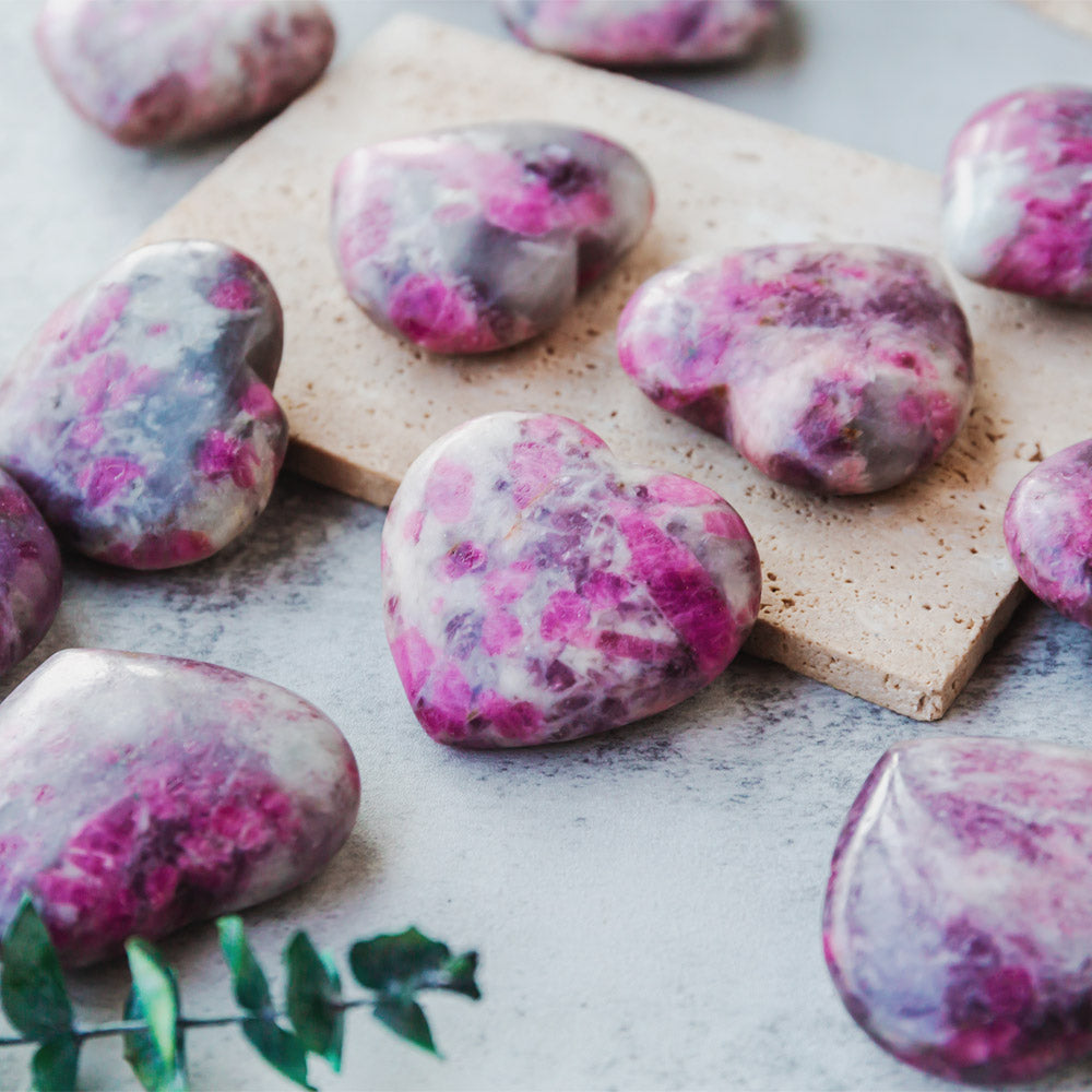 Reikistal Pink Tourmaline Heart