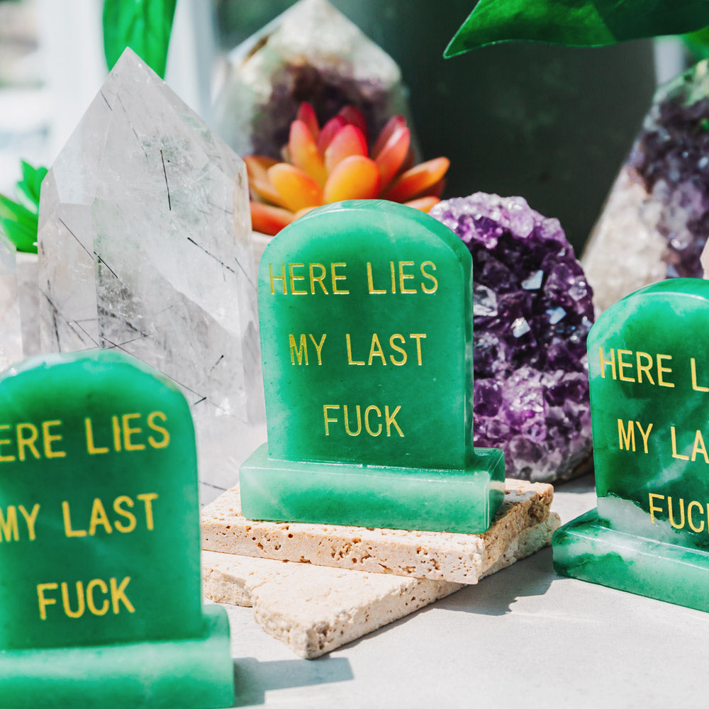 Reikistal Green Aventurine Tombstone