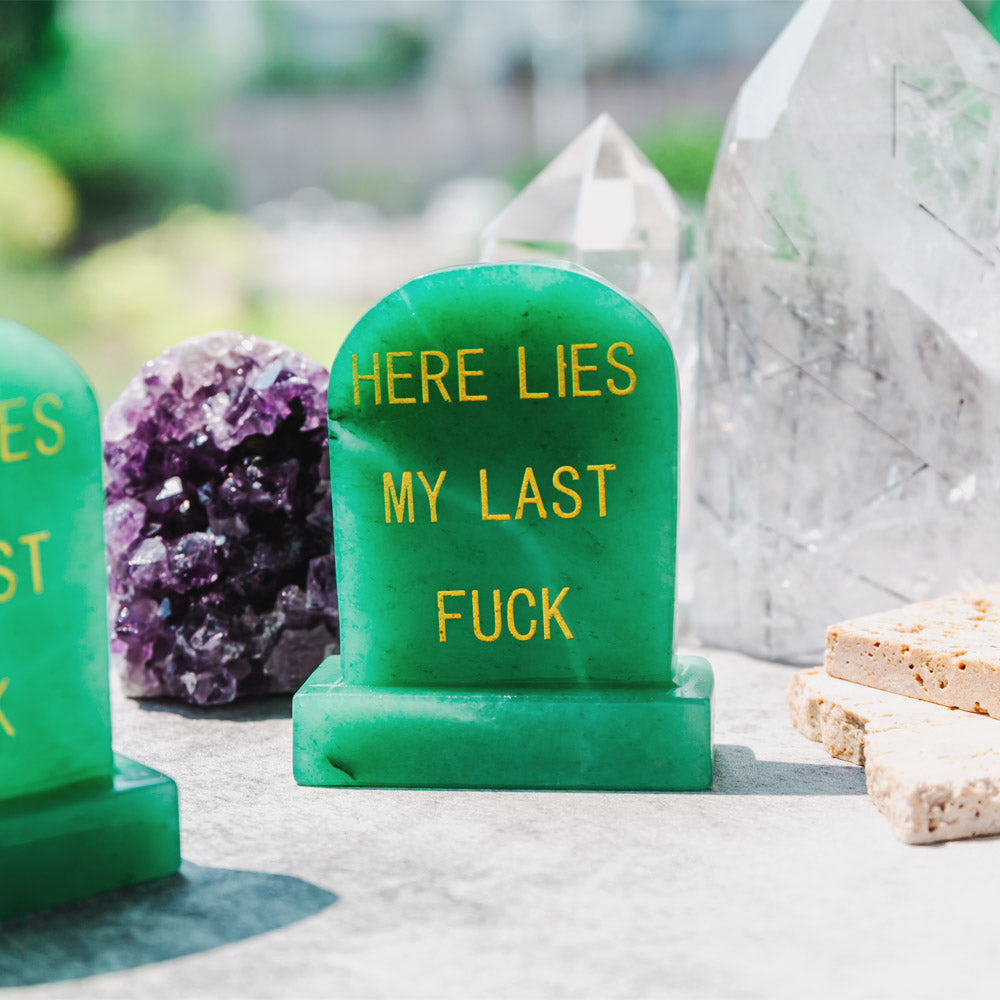 Reikistal Green Aventurine Tombstone