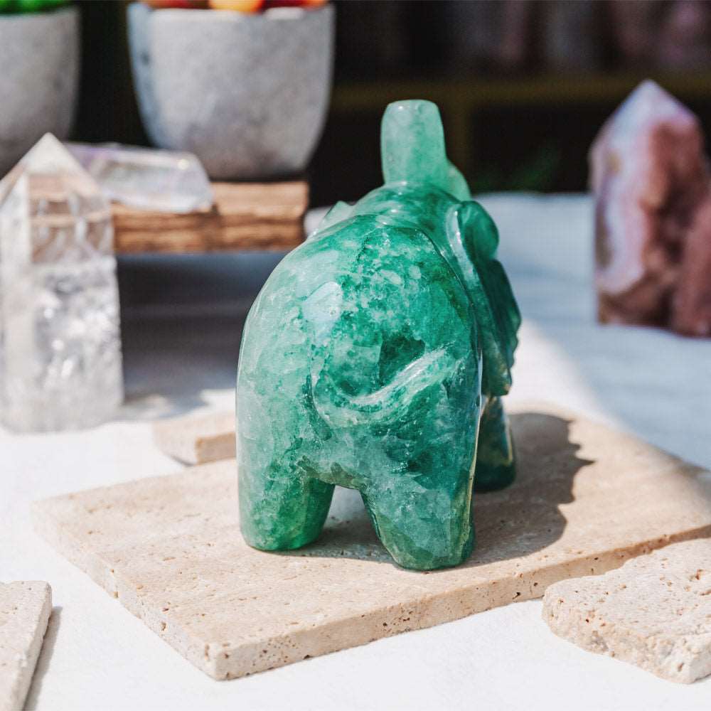 Reikistal 4'' Green Strawberry Elephant