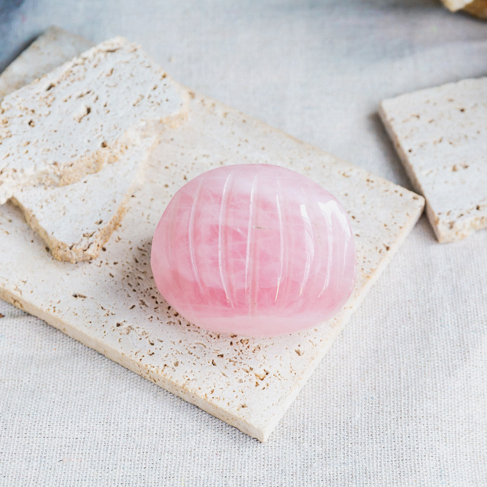 Reikistal Rose Quartz Shell