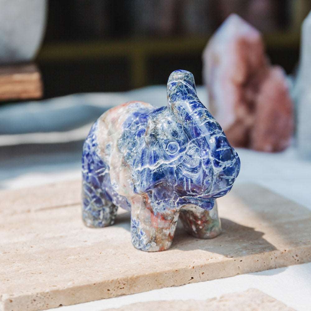 Reikistal 3'' Sodalite Elephant