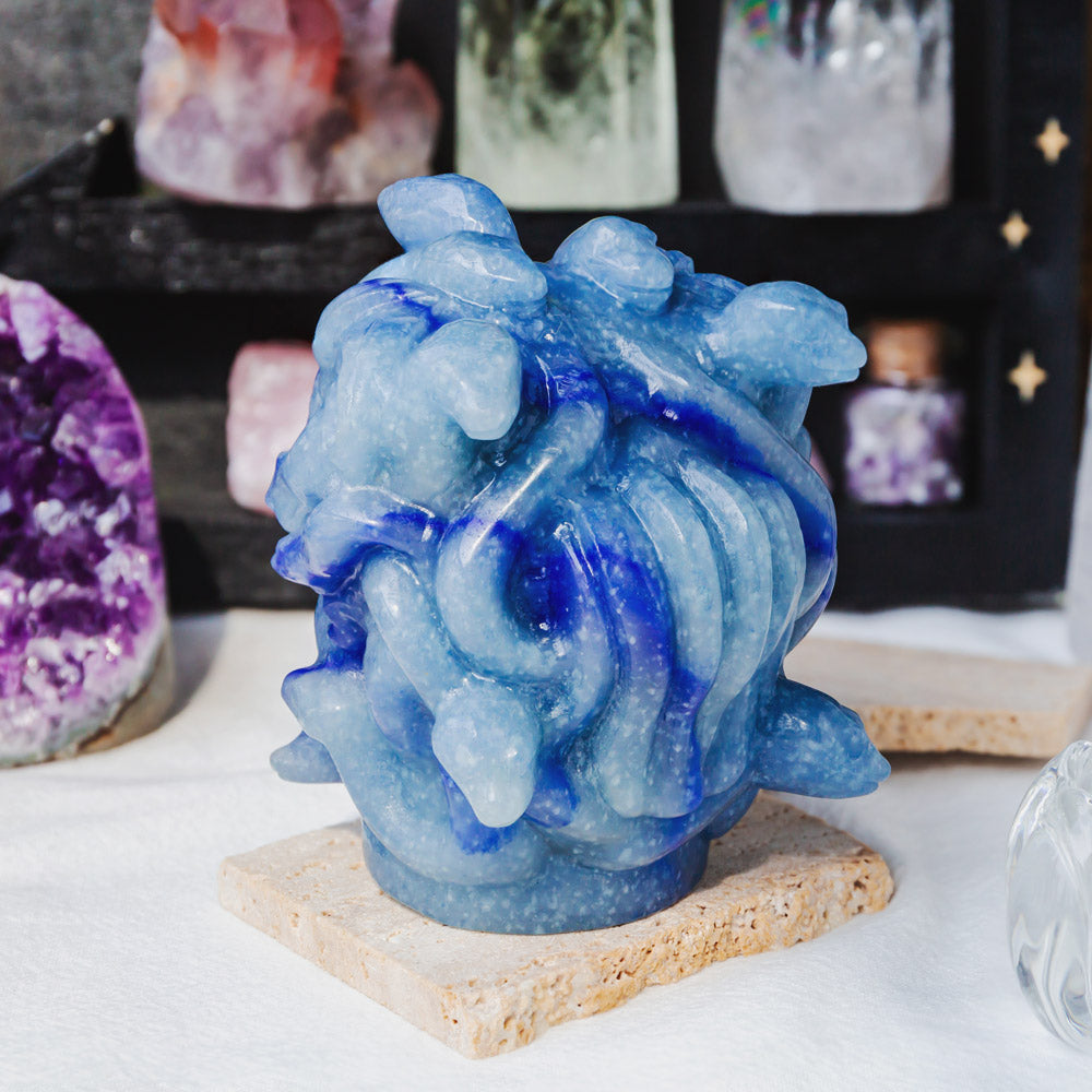 Reikistal Blue Aventurine Medusa