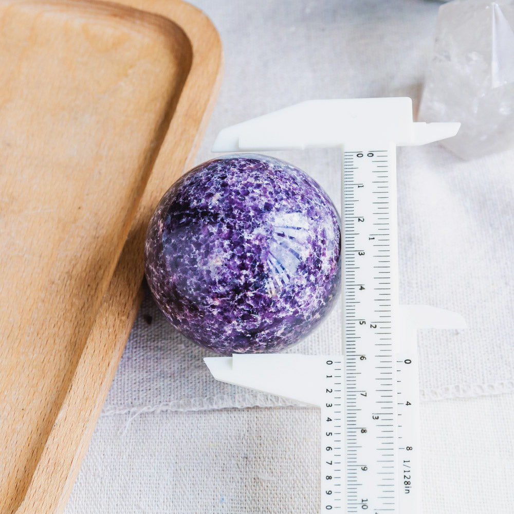 Reikistal Lepidolite Sphere