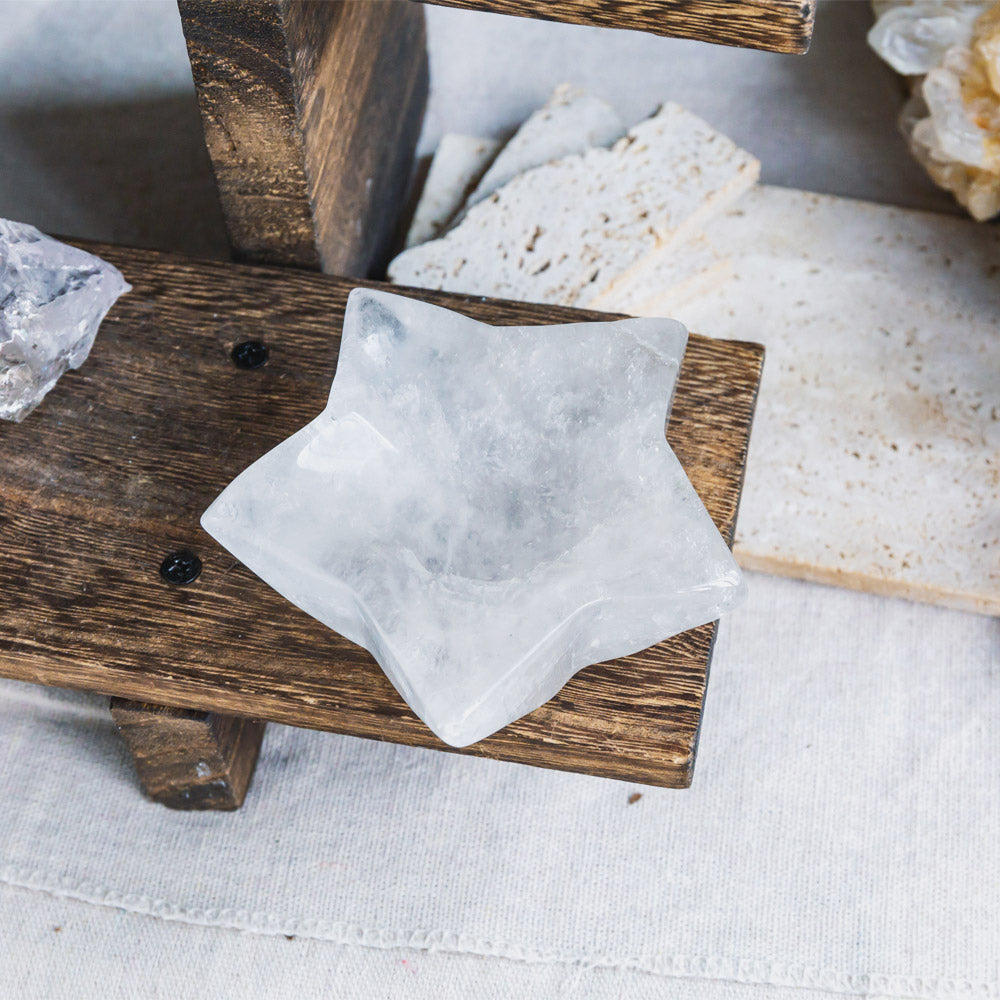 Reikistal Clear Quartz Star Bowl