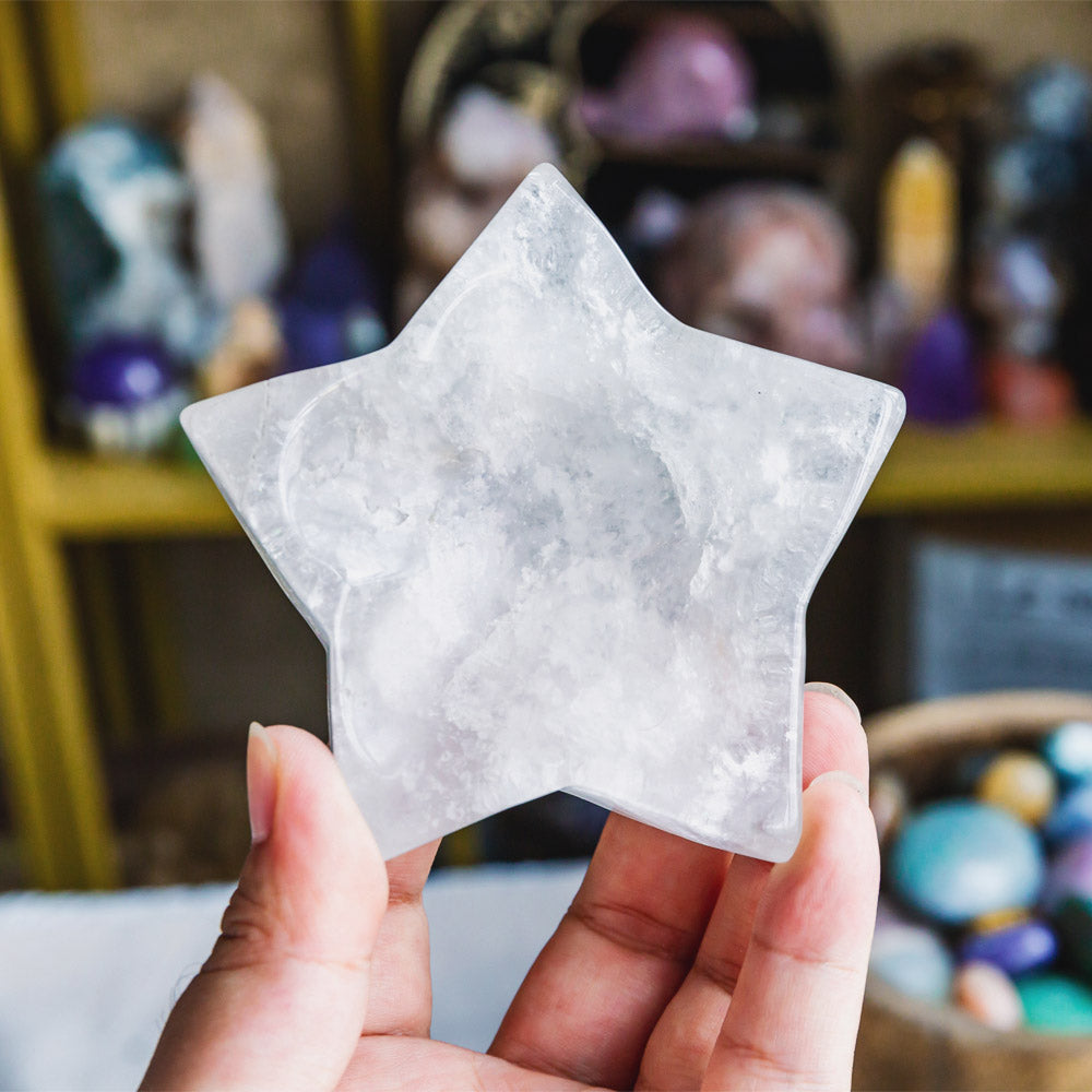 Reikistal Clear Quartz Star Bowl