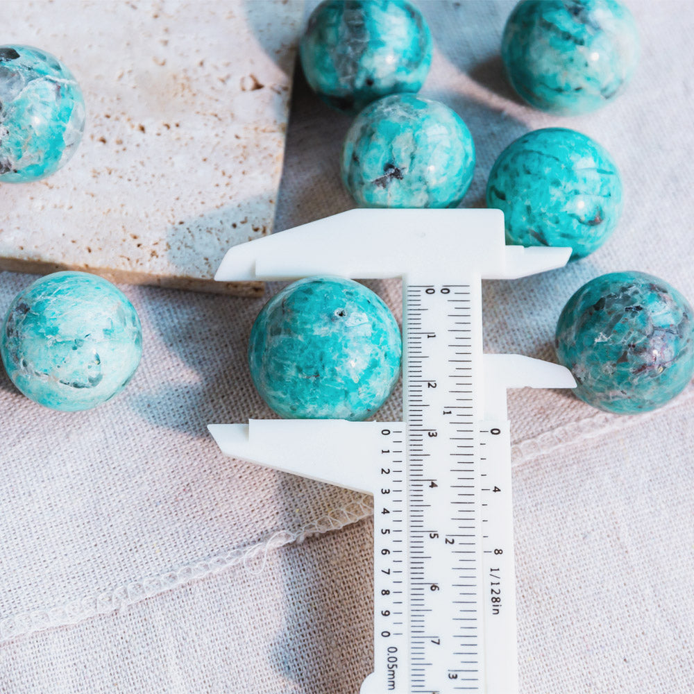 Reikistal Amazonite With Smoky Quartz Ball