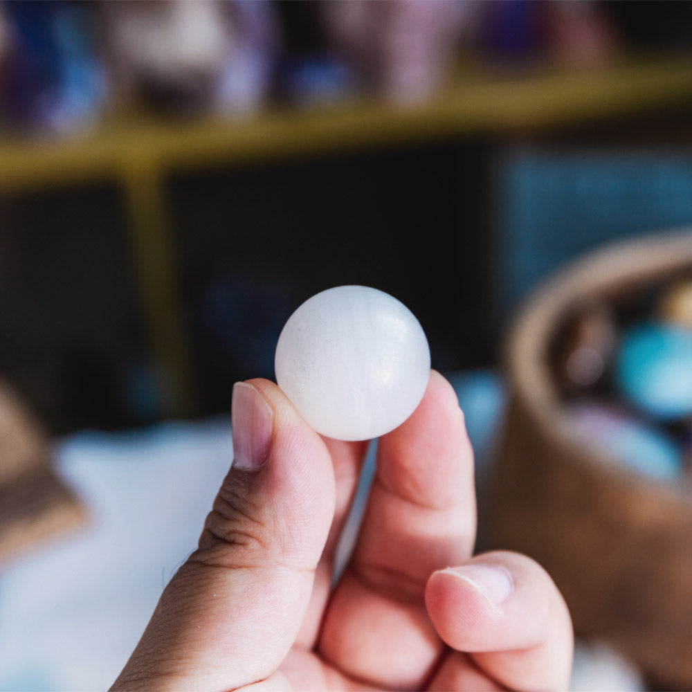 Reikistal Pink Calcite Ball