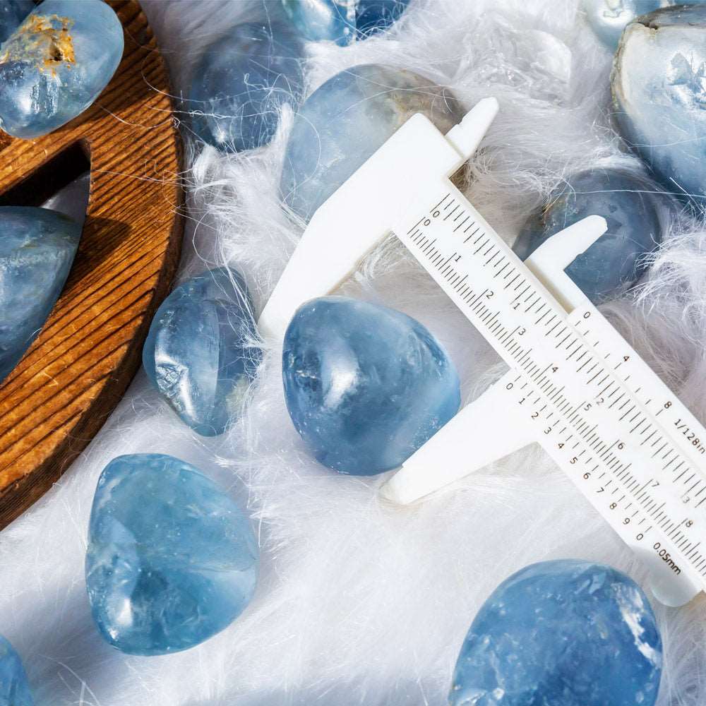 Reikistal Blue Fluorite Tumbled Stone