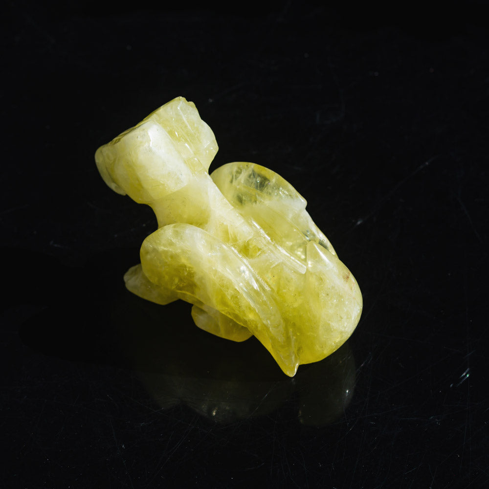Reikistal Citrine Flying Dragon